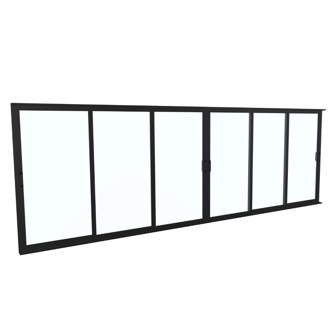 Skjutdörr Landskap Robust Vår och höst 3+3