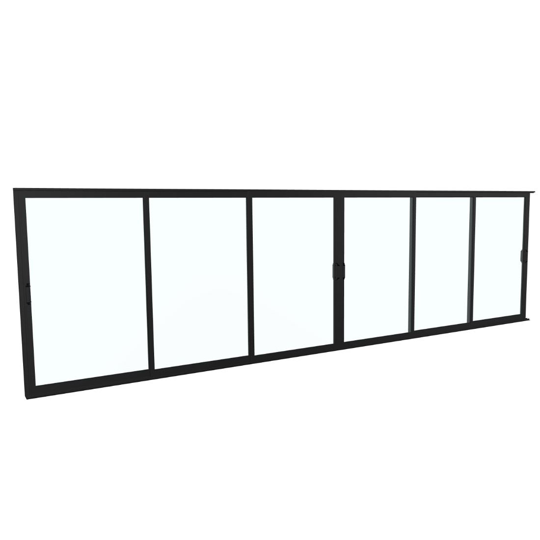 Skjutdörr Landskap Robust Vår och höst 3+3