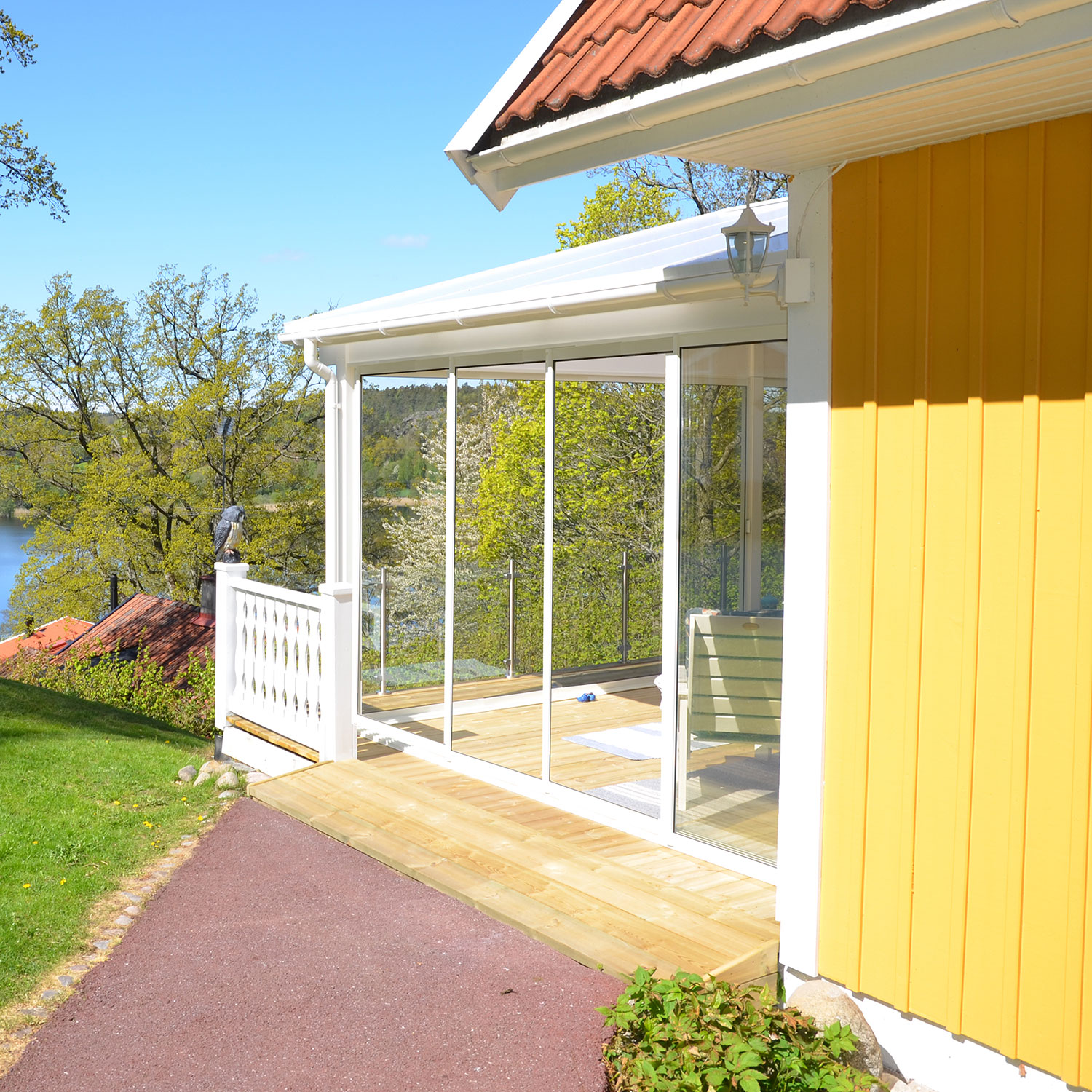 Skjutdörr Landskap Stadig Sommar 4-del