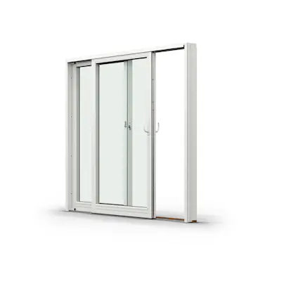 Skjutdörr NorDan NTech Aluminium 2-Delad BxH: 250x210 cm- SDA 25X21