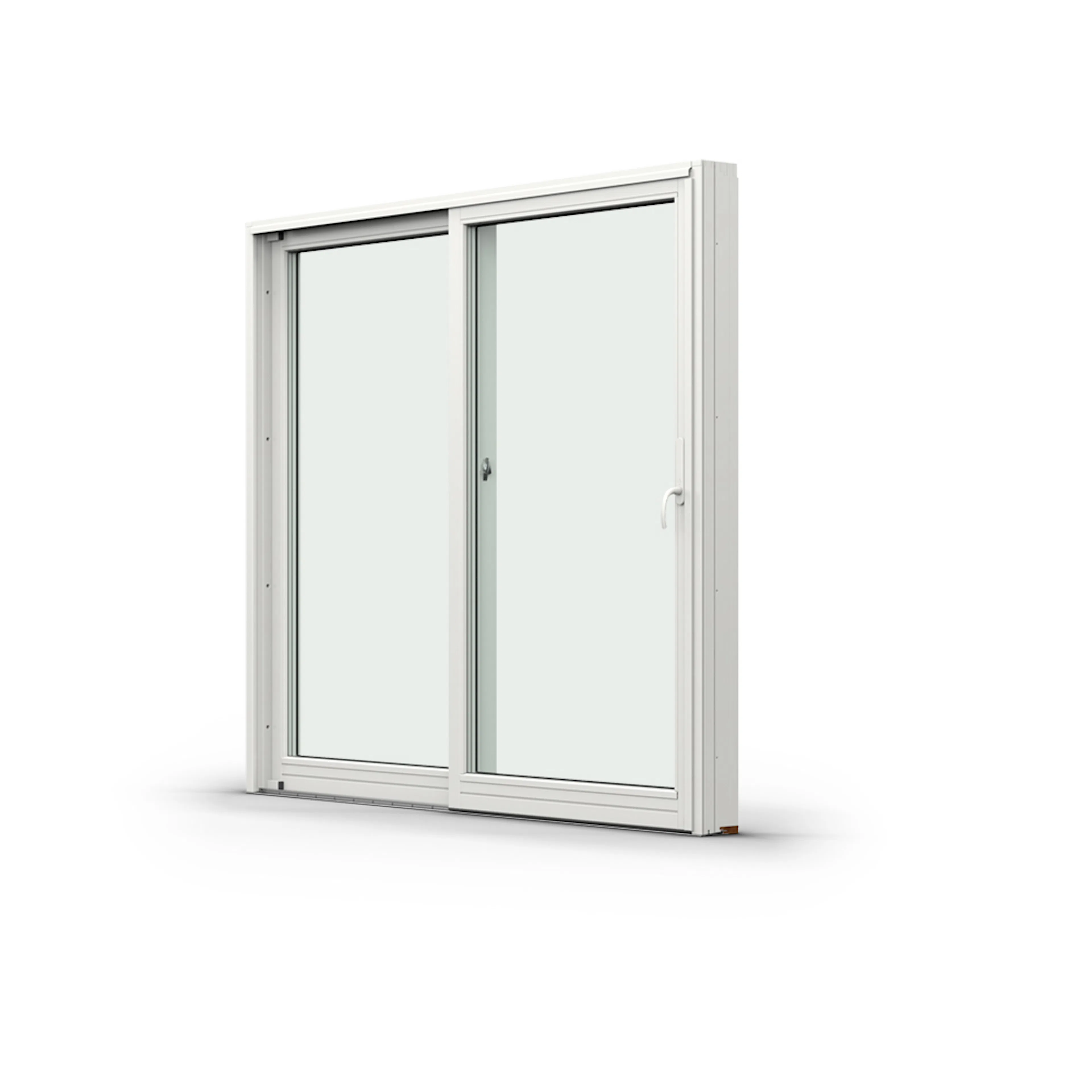 Skjutdörr NorDan NTech Aluminium 2-Delad