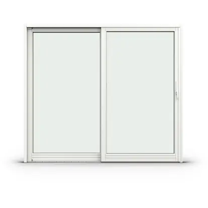 Skjutdörr NorDan NTech Aluminium 2-Delad BxH: 250x210 cm- SDA 25X21