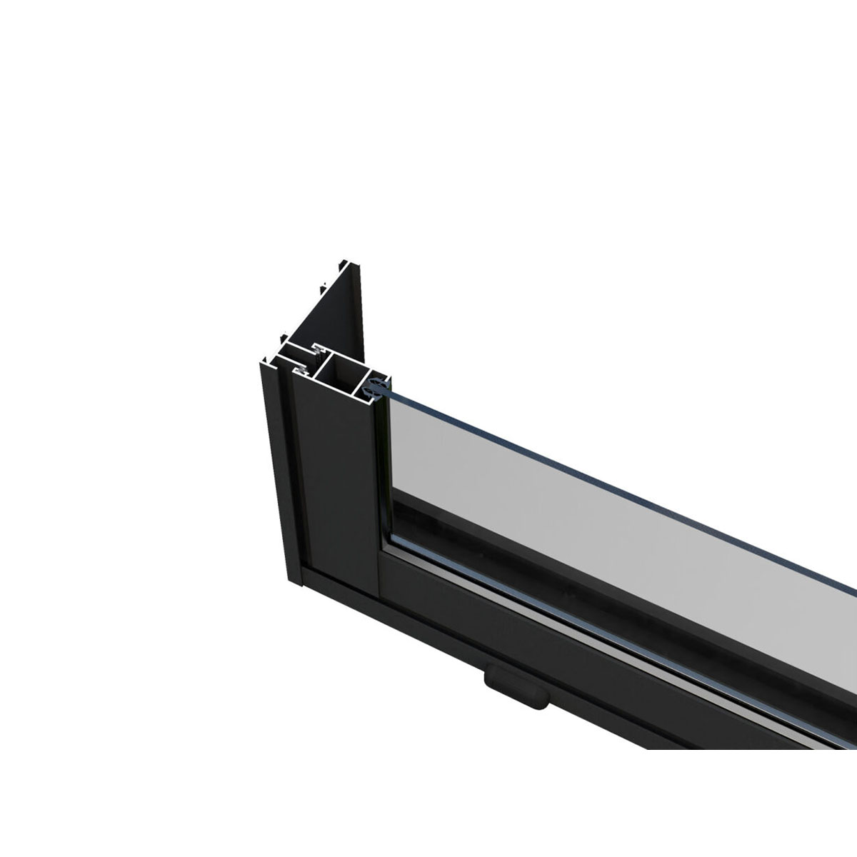 Trädgårdshus Palmako Grace 12,0 m2 (inv. 11,2 m2) med skjutpartier SlidePlus