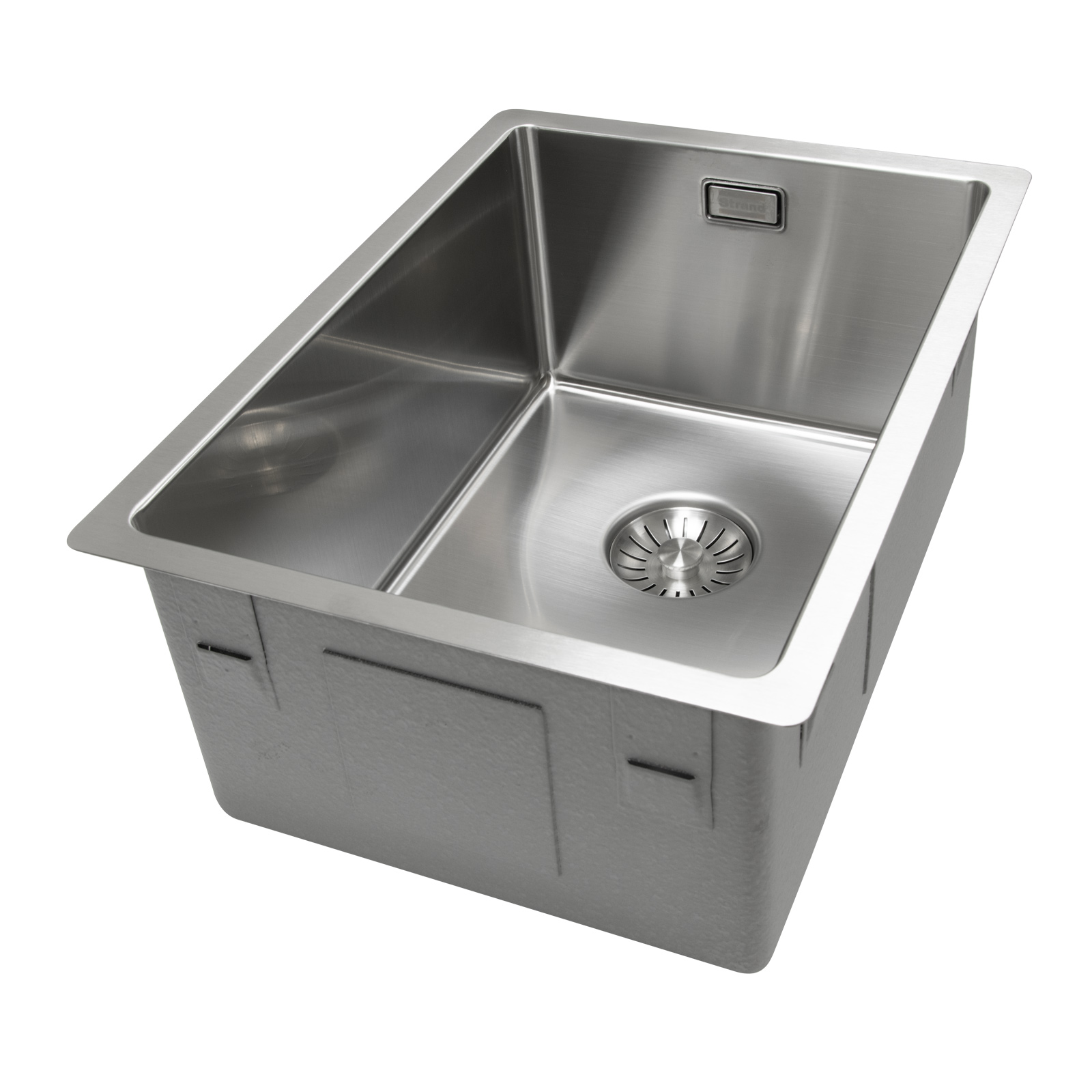 Enkelvask Strand Stainless SOLID med clips