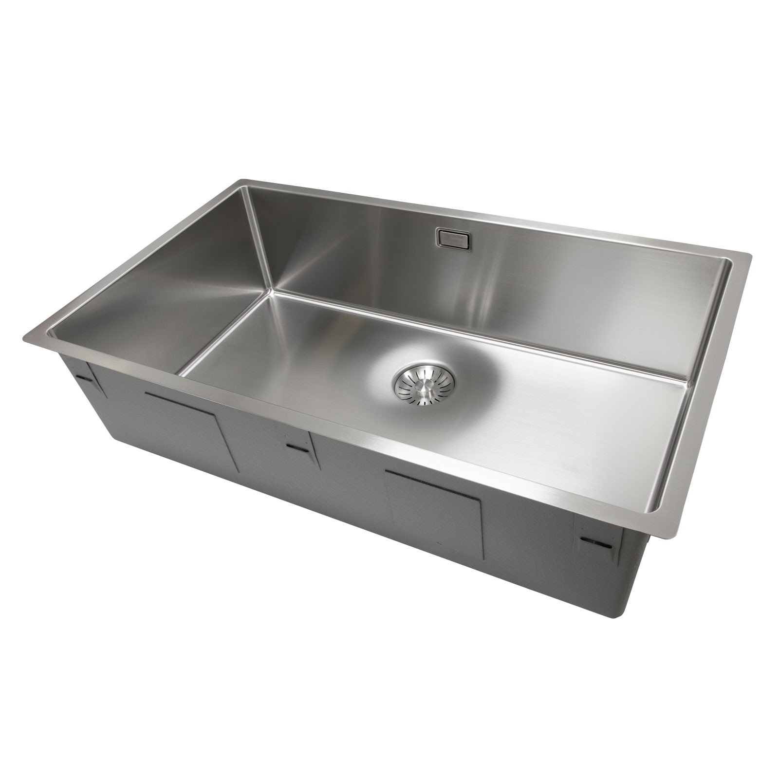 Enkelvask Strand Stainless SOLID med clips