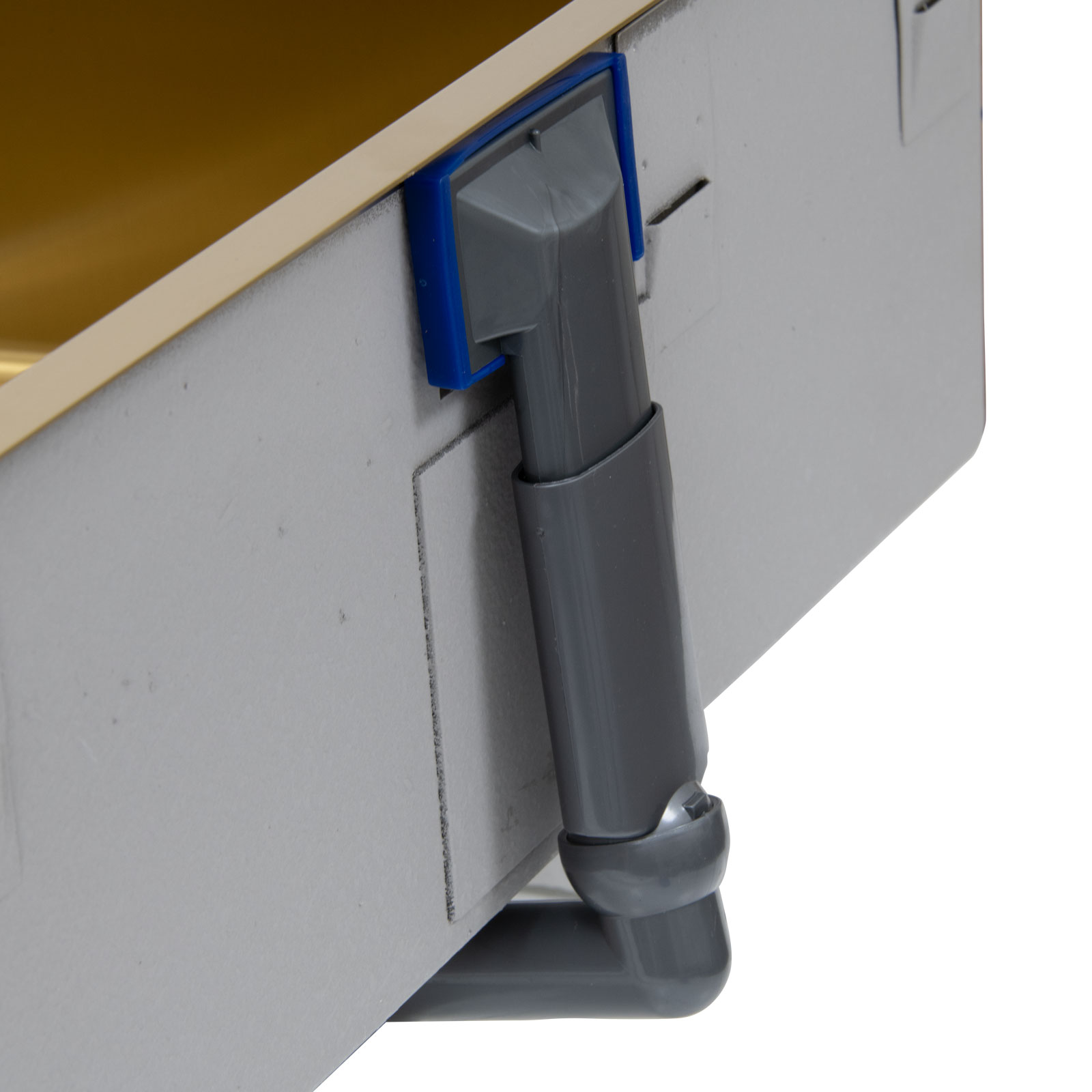 Enkelvask Strand Stainless SOLID med clips PVD Gold