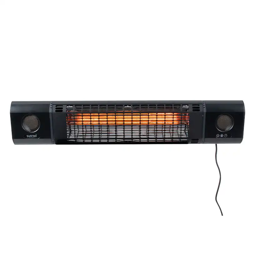 Terrassvärmare SunRed Sun and Sound SOUND-2000W