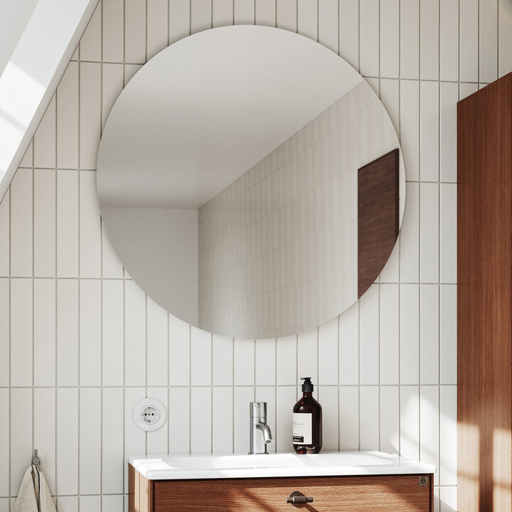 Spegel Ballingslöv Rund Plan