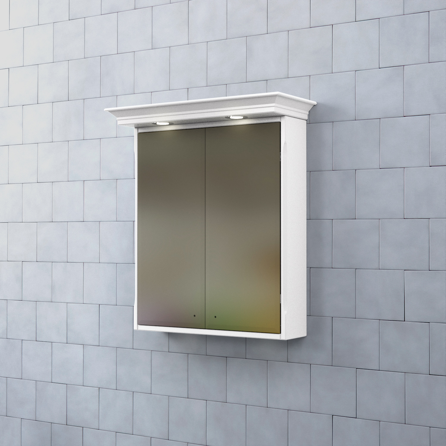 Spegelskåp Björbo Badrum Saga med Belysning