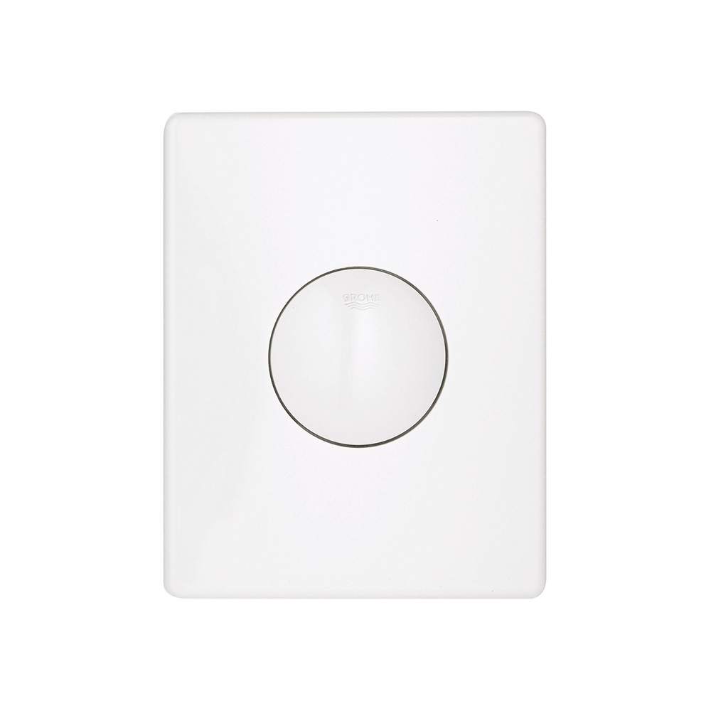 Spolknapp Grohe Skate med Enkelspolning Alpinvit