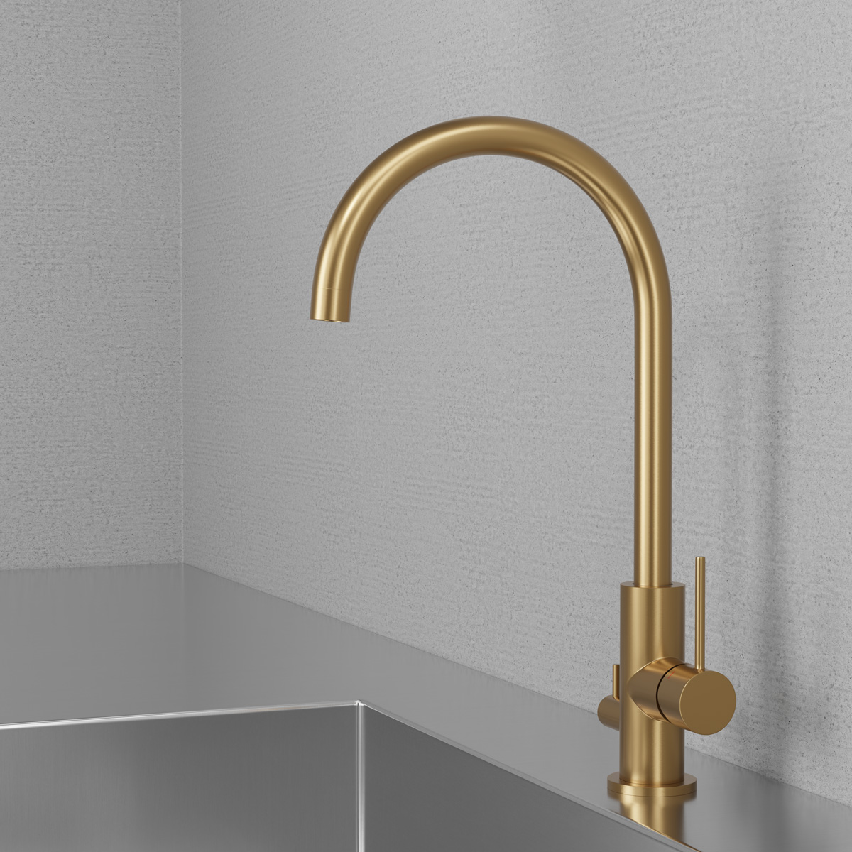 Köksblandare Scandtap Steel Equip Rostfritt Stål