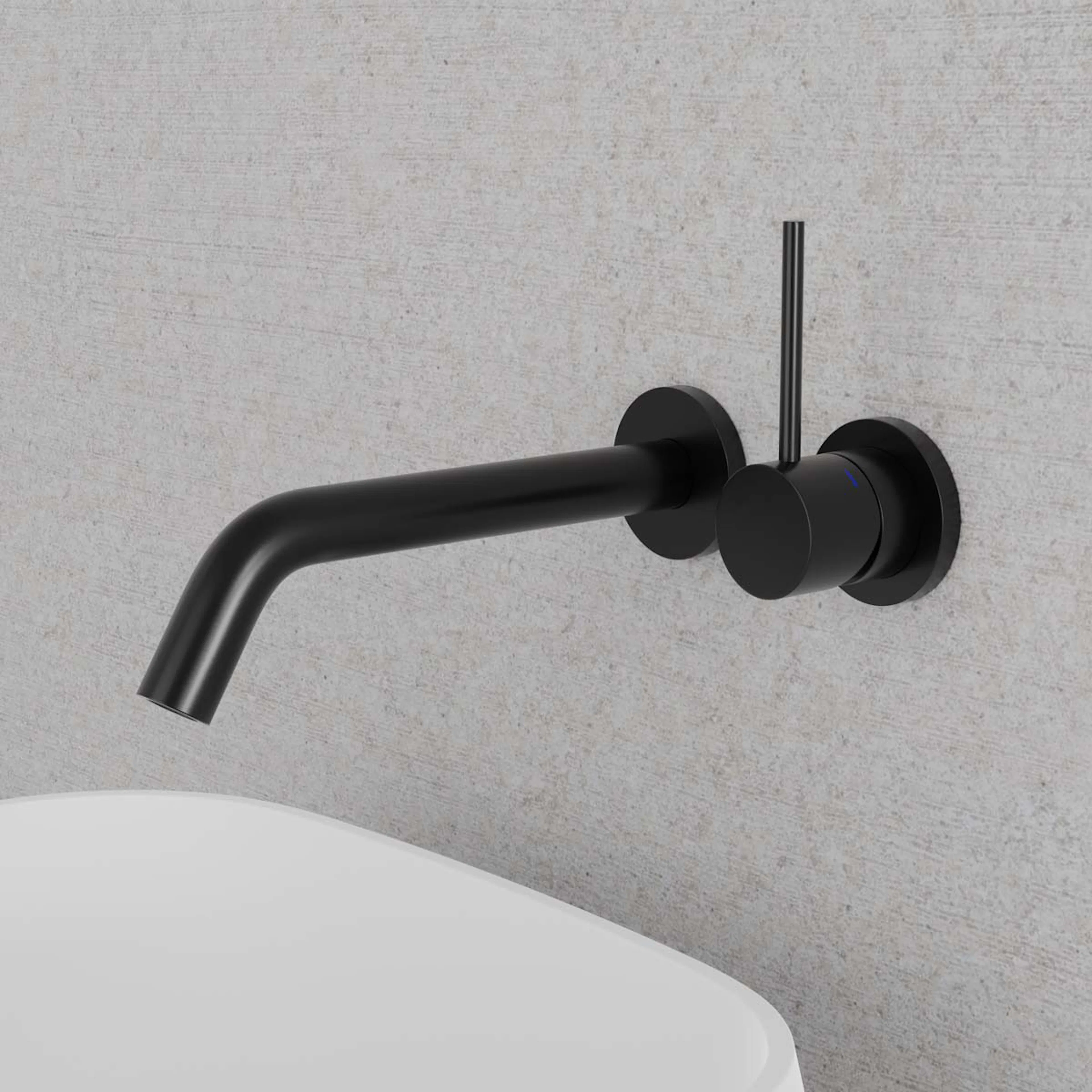 Tvättställsblandare Scandtap Steel Harmonized 1 för Inbyggnad