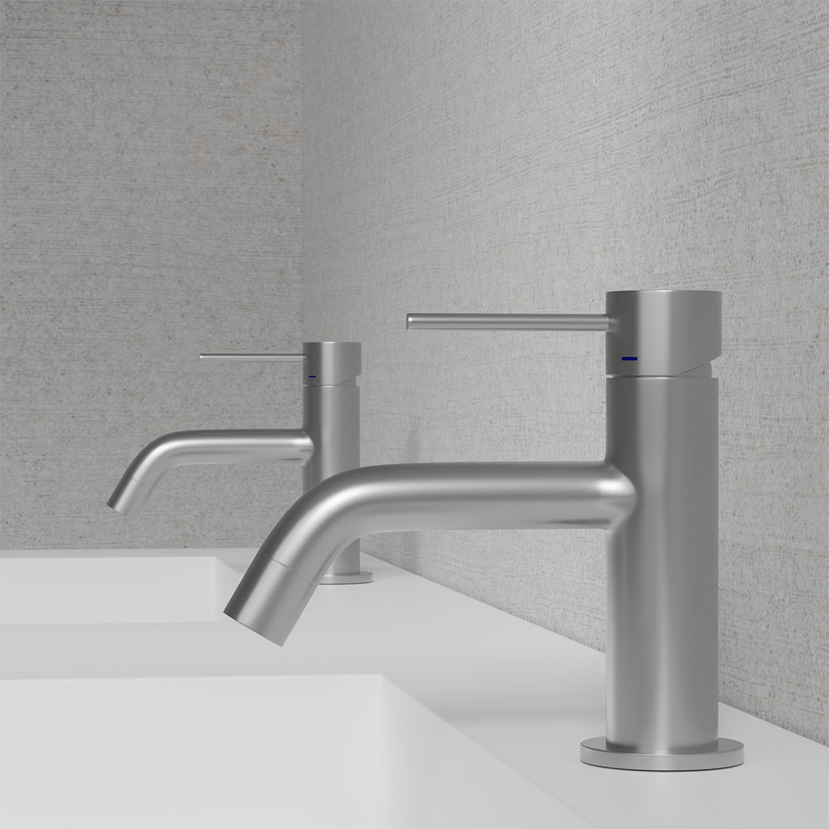 Tvättställsblandare Scandtap Steel Voyage