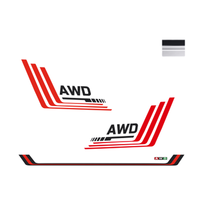 Klistermärken Mammotion för LUBA 2 AWD