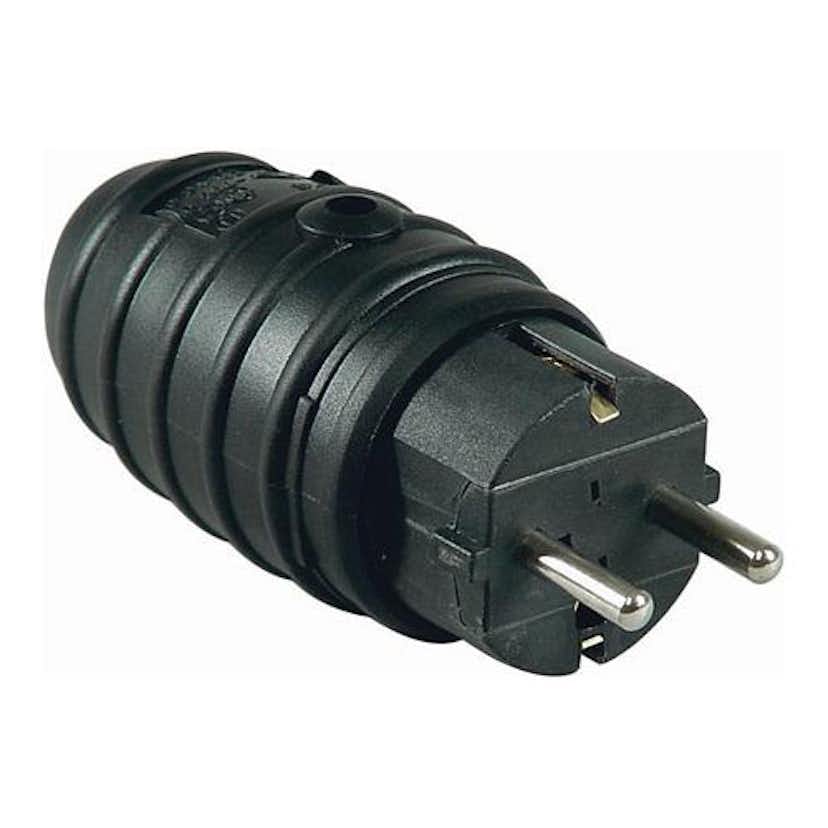 Stickpropp Malmbergs med Jord IP44 Svart