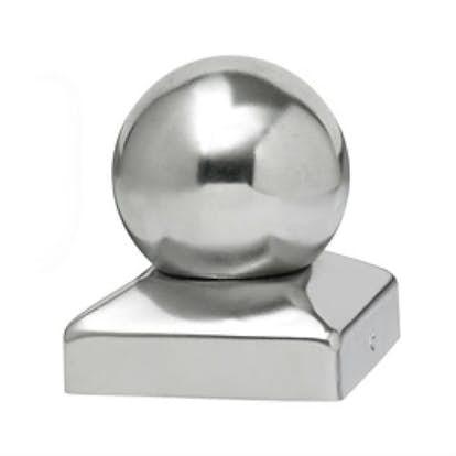 Stolplock med kula Stolplock med kula