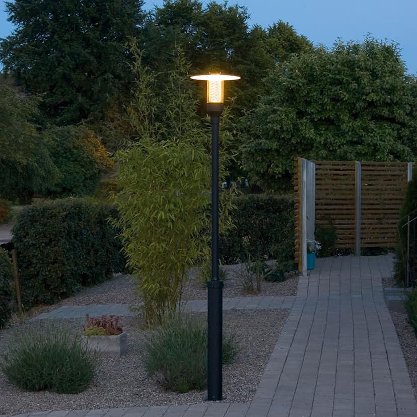 Utebelysning stolplykta Utebelysning stolplykta