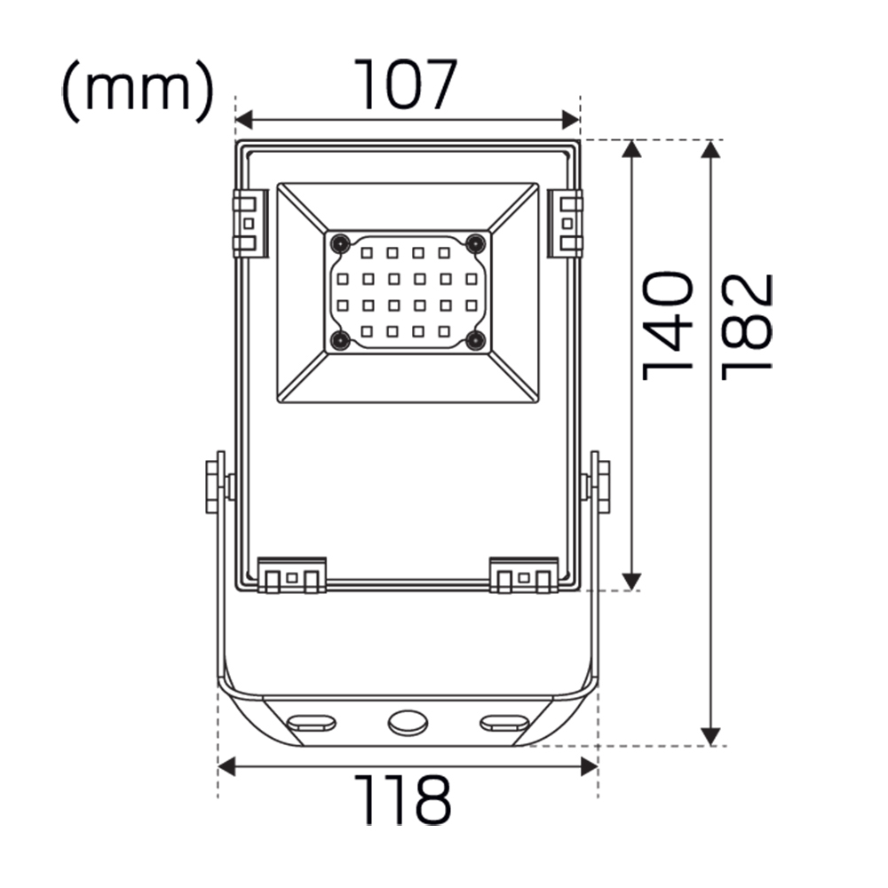 Strålkastare Hide-a-lite Scout