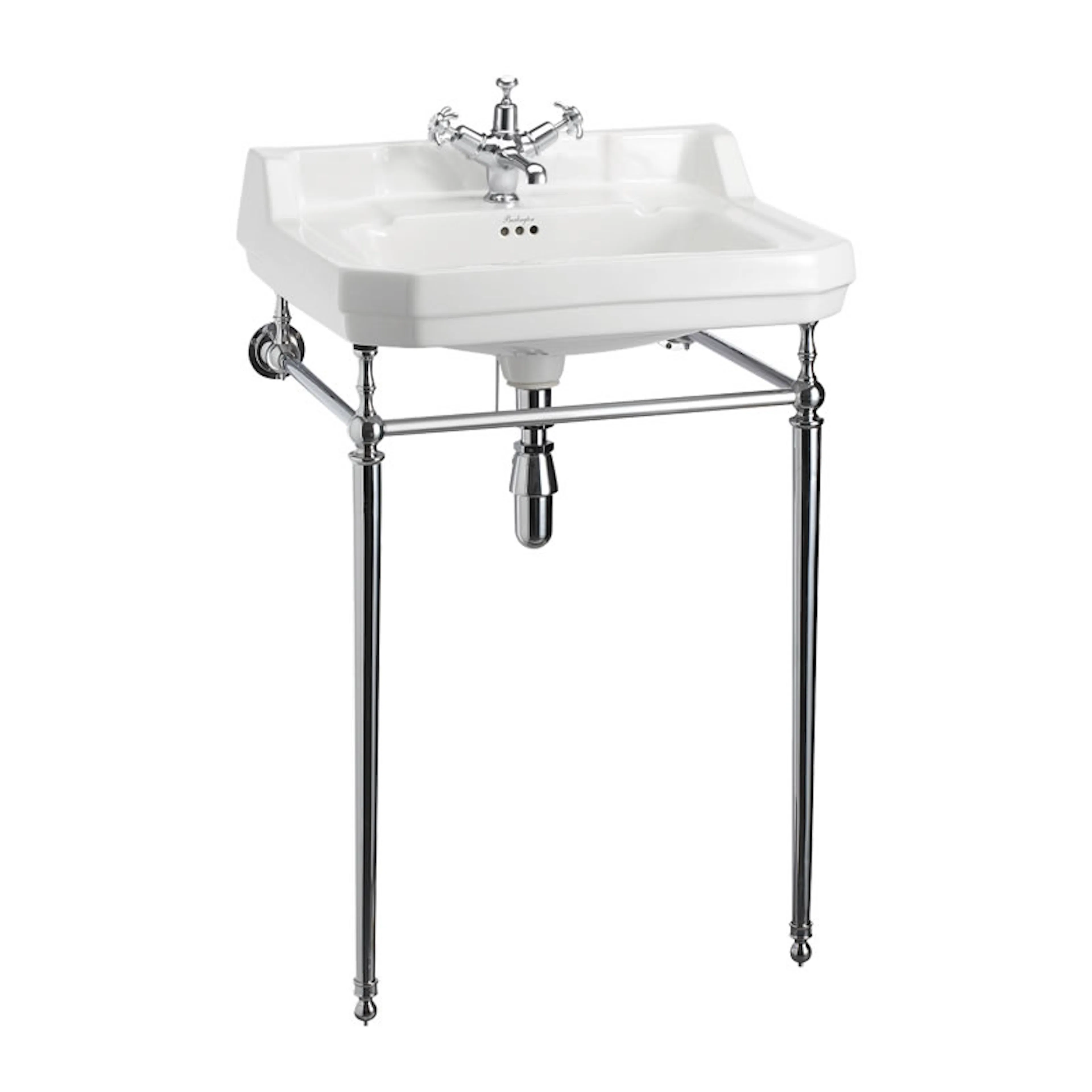 Tvättställ Burlington Edwardian med Handfatsställ 610 mm