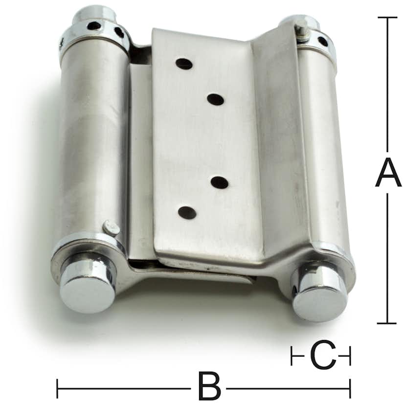 Svängdörrgångjärn Habo 10 Dimension: 150 Mm