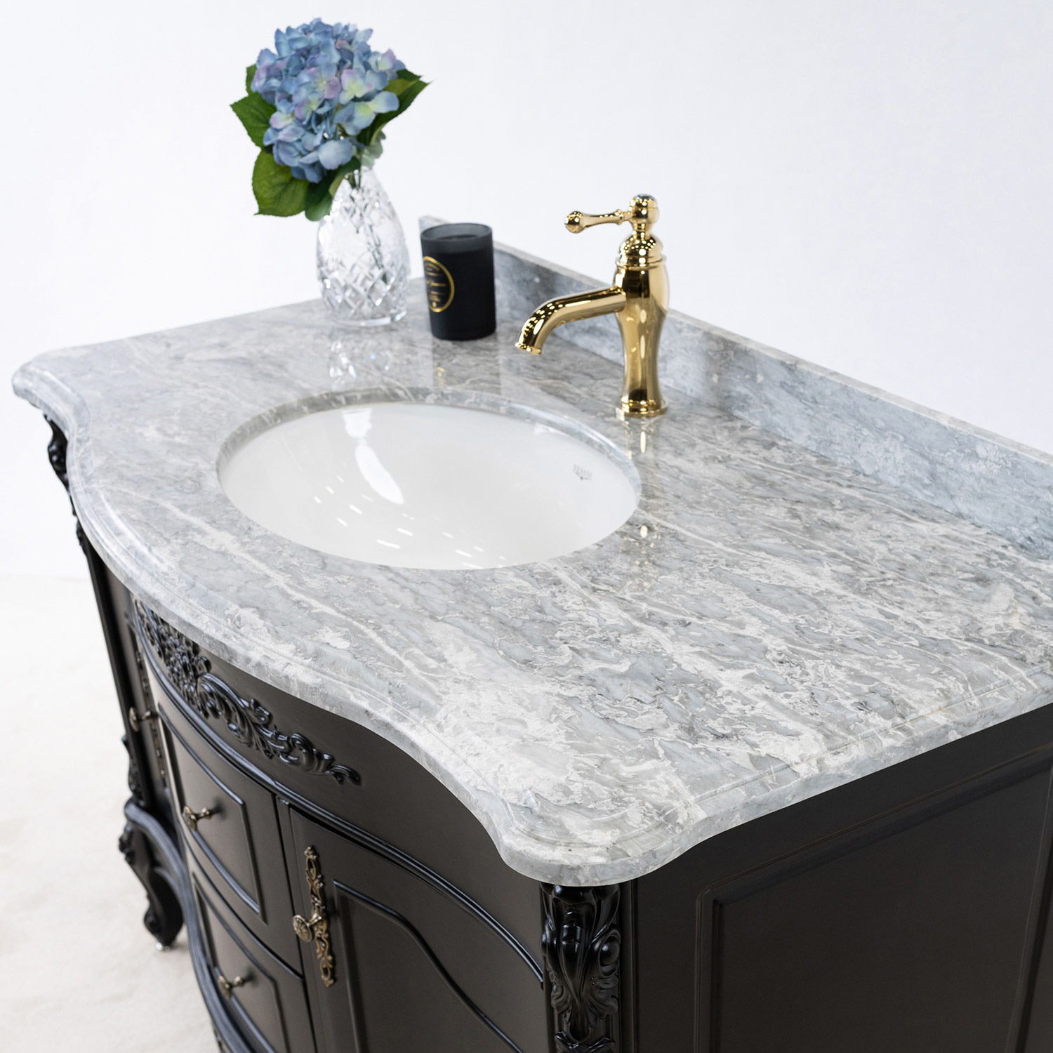 Tvättställsskåp Vesani Ottawa Blå Marmor