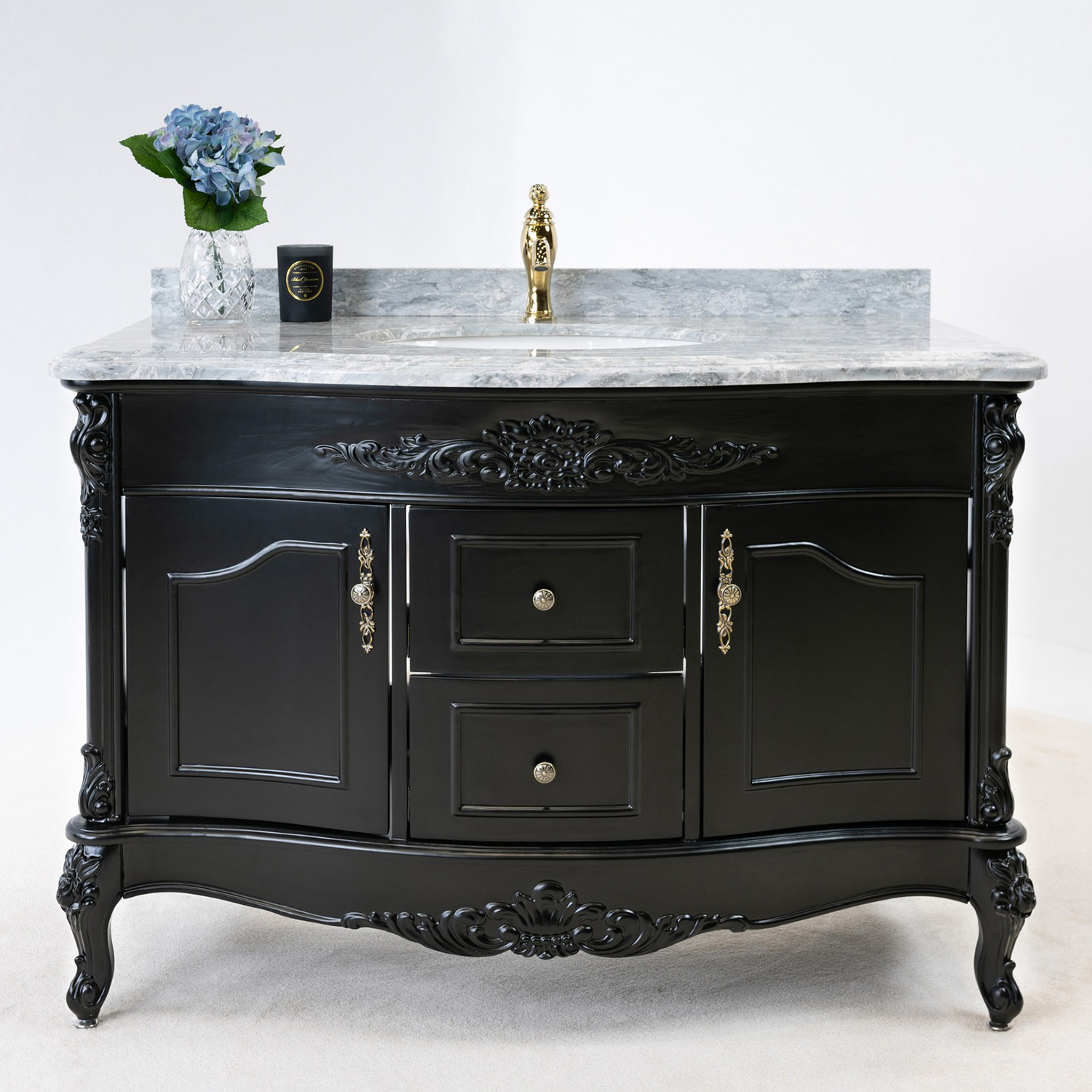 Tvättställsskåp Vesani Ottawa Blå Marmor