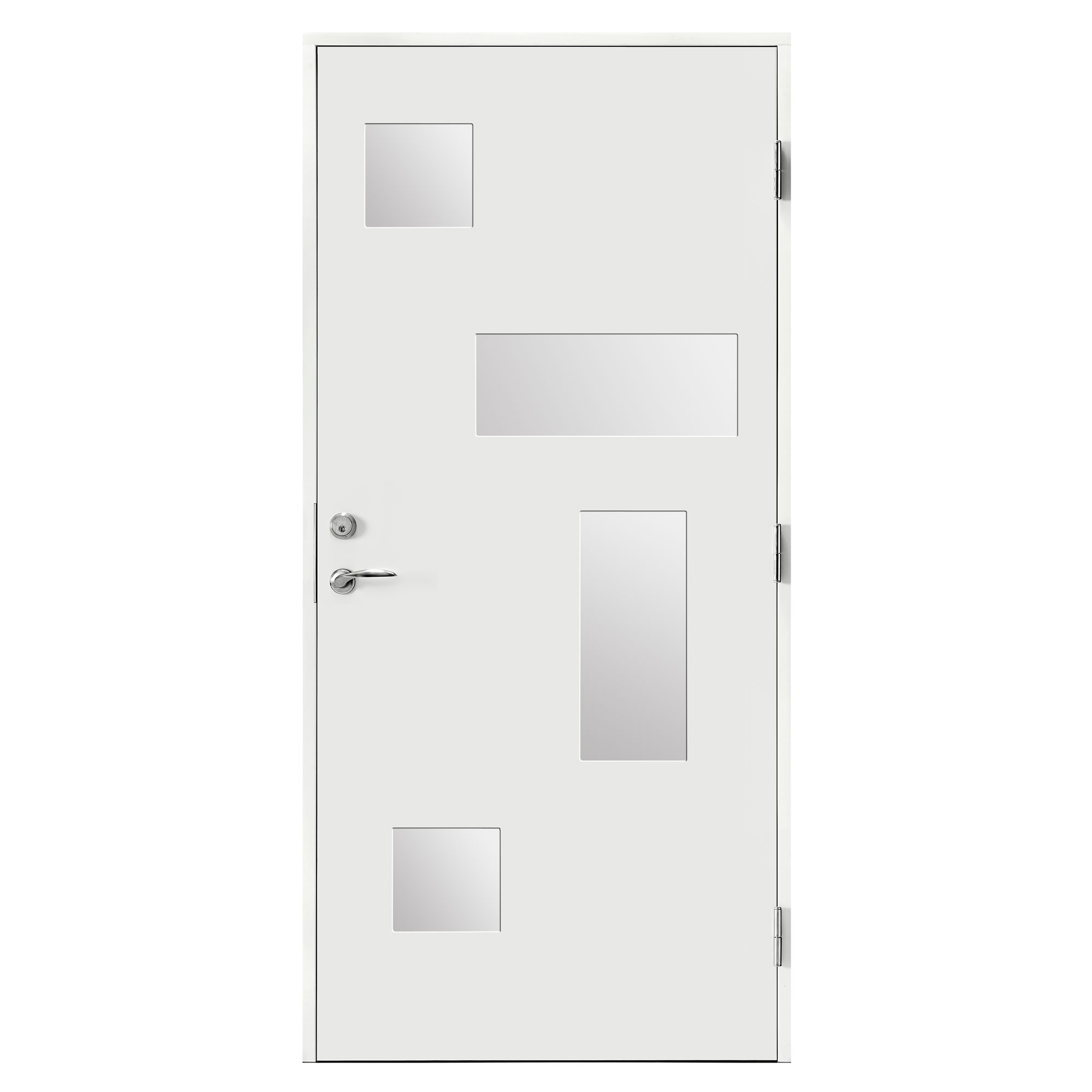 Ytterdörr Br. Johansson SY148 Sotat Glas