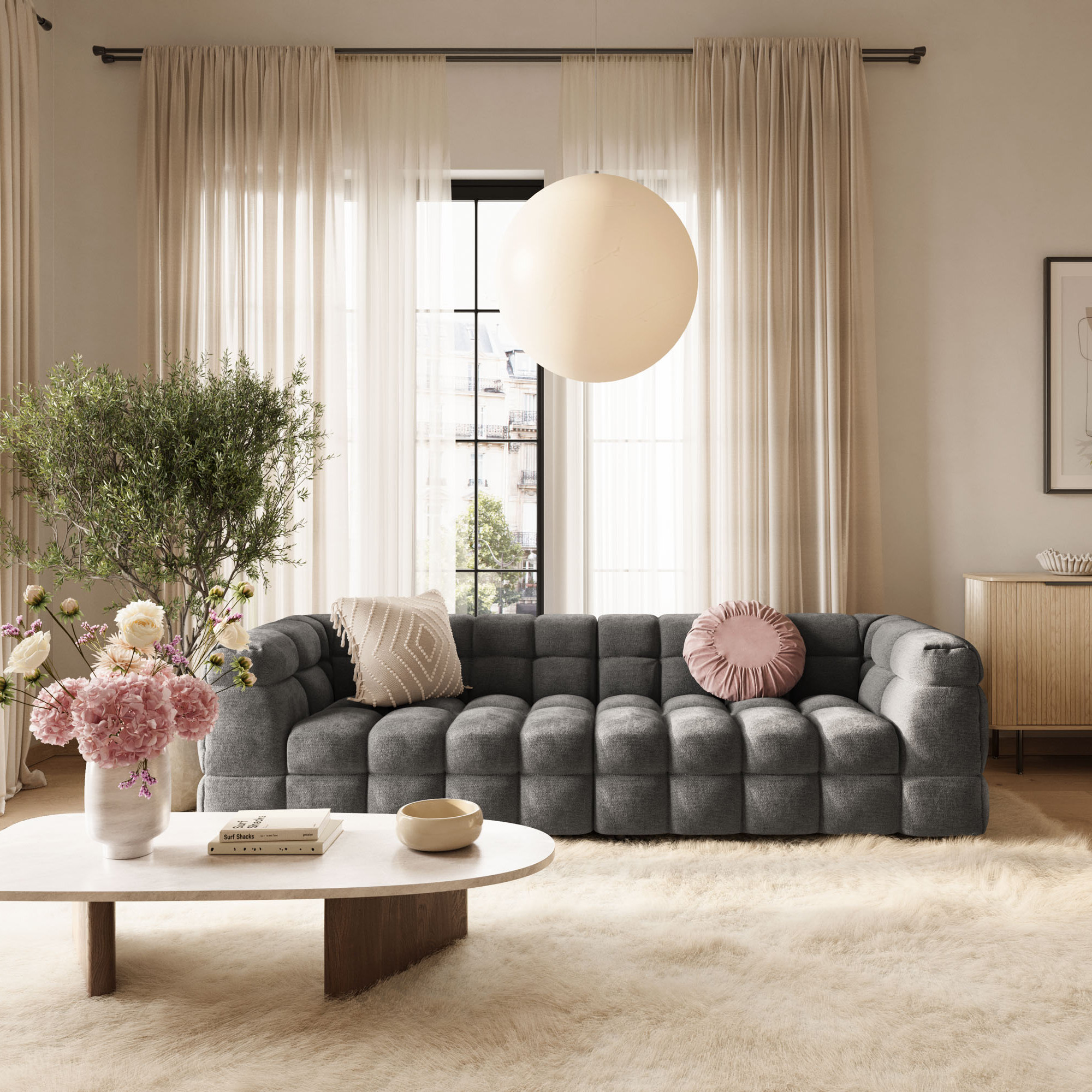 4-sitssoffa Andrarum Elise Bubblig