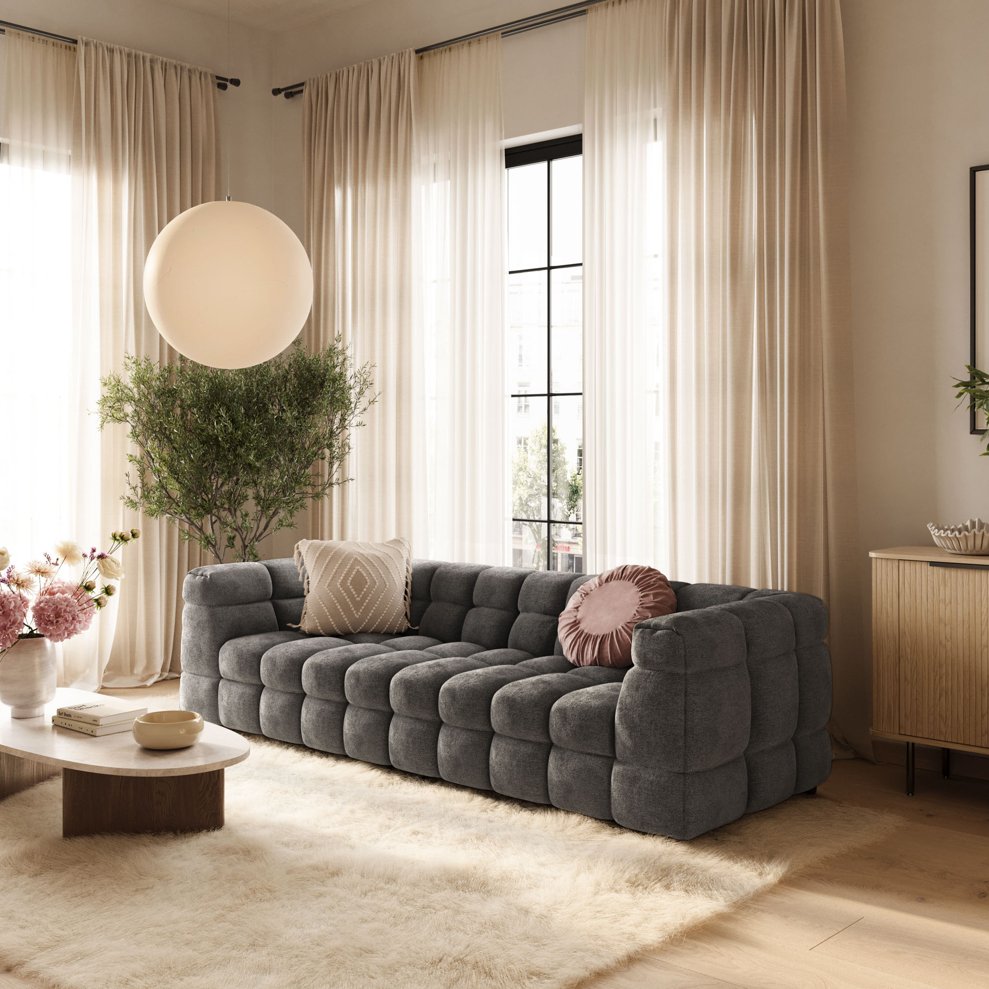 4-sitssoffa Andrarum Elise Bubblig