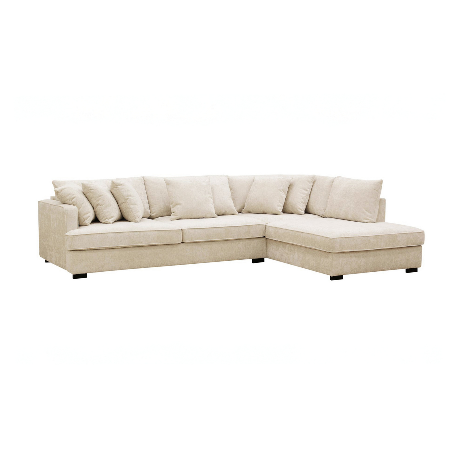 Soffa Scandinavian Choice Rossita 4-sits L-Formad Djup Schäslongsoffa