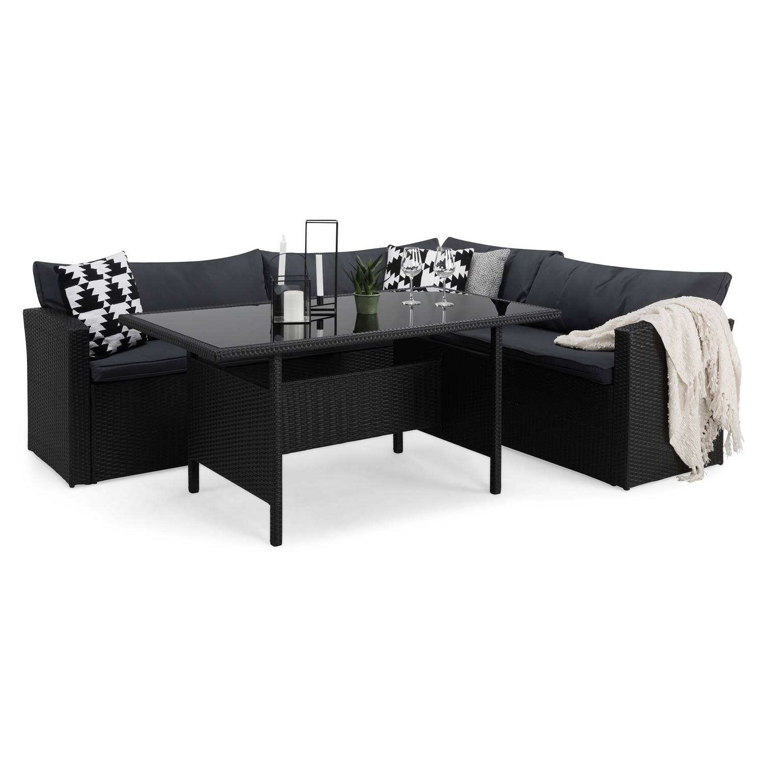 Loungegrupp Comfort Garden James Light Utomhus 5-sits