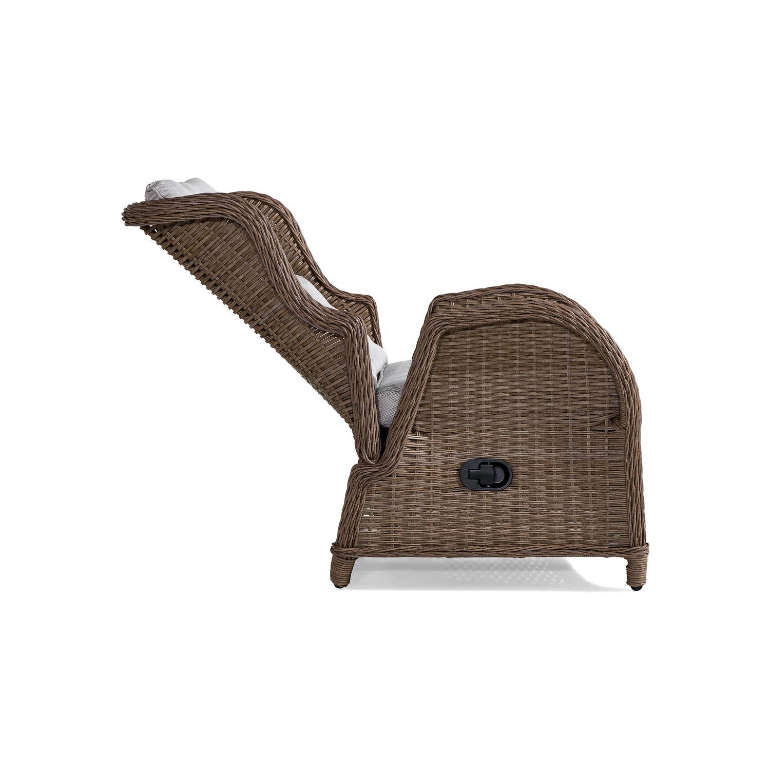 Cafégrupp deNoord Marcus Caféset med 2 Reclinerfåtöljer Utomhus m Dyna