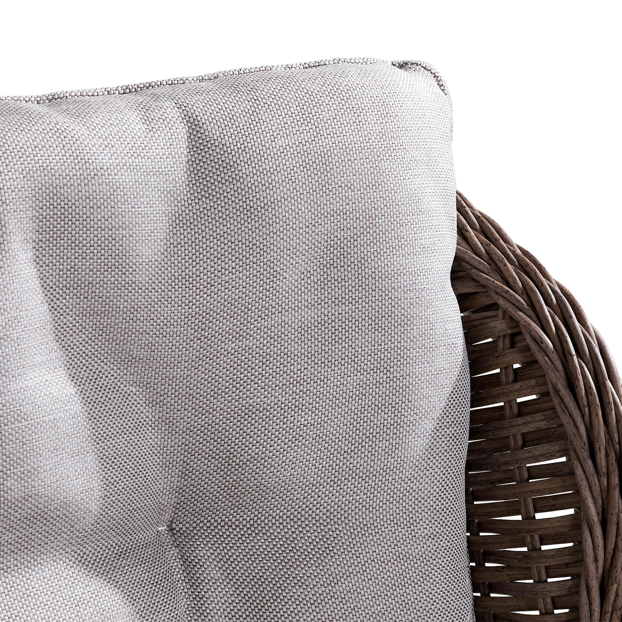 Cafégrupp deNoord Marcus Caféset med 2 Reclinerfåtöljer Utomhus m Dyna