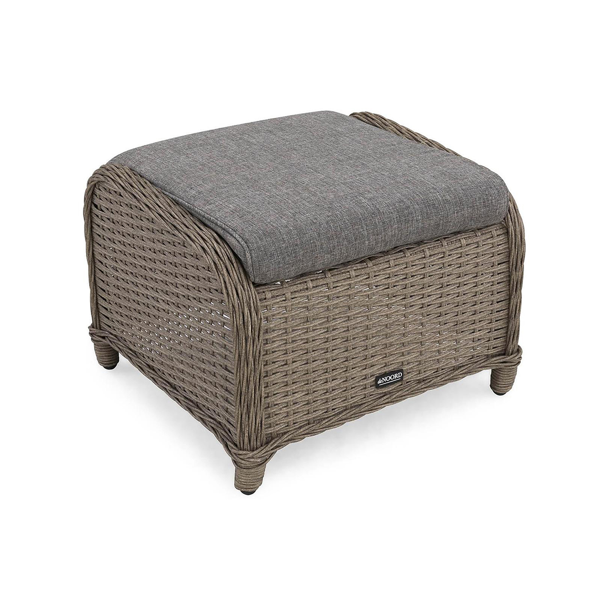 Trädgårdspall deNoord Marcus Fotpall till Öronlappsfåtölj Utomhus