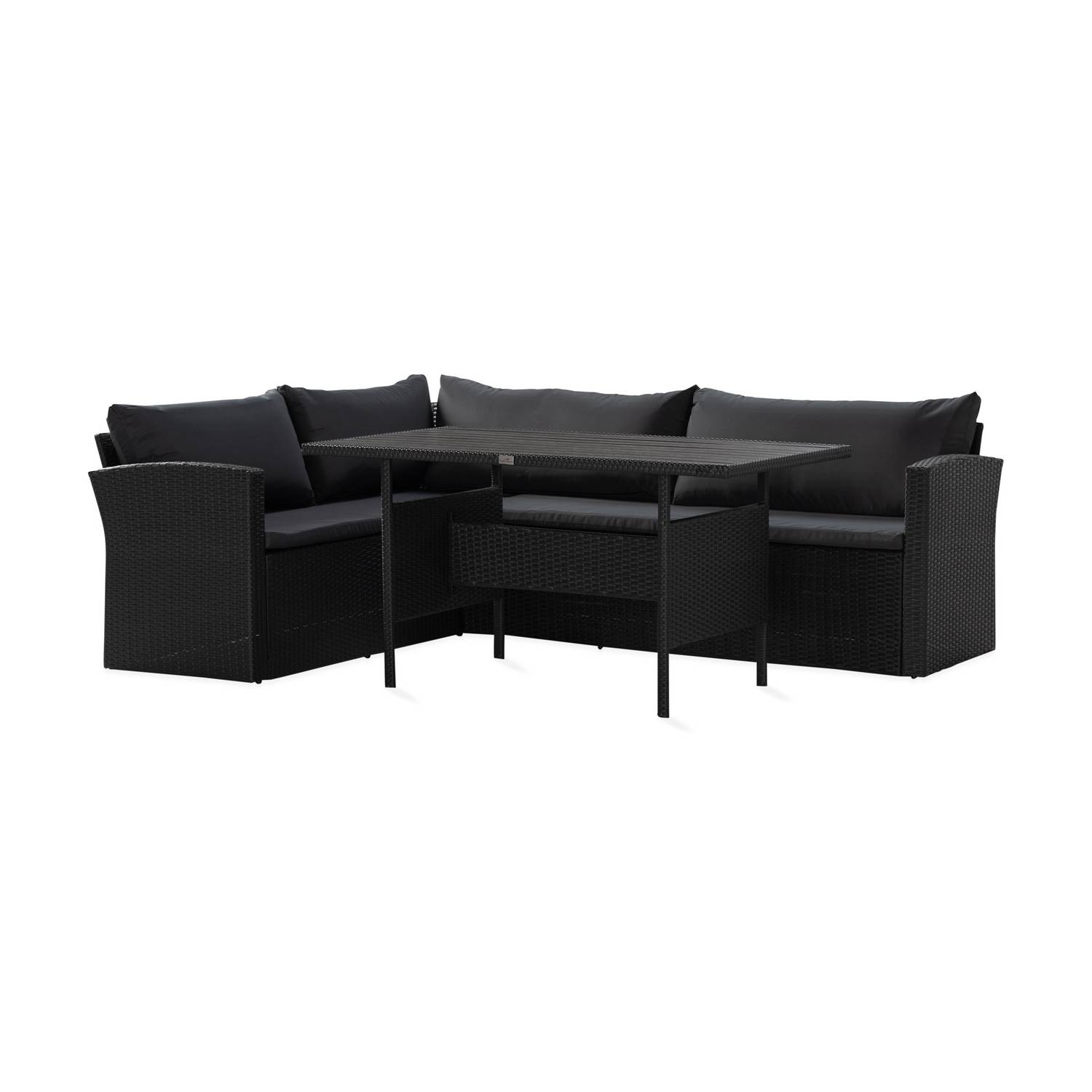 Loungegrupp Comfort Garden James Light Soffgrupp Utomhus  5-sits med Bordsskiva i Aintwood