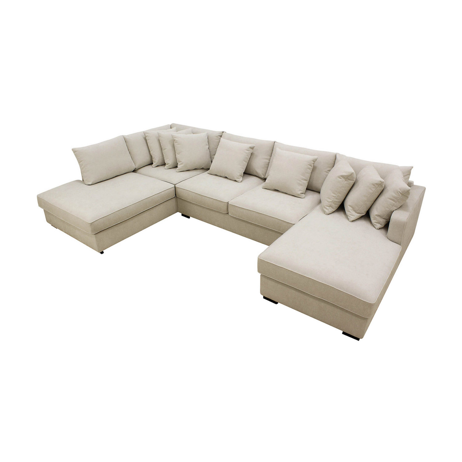 Soffa Scandinavian Choice Rossita 5-sits L-Formad Djup Schäslongsoffa