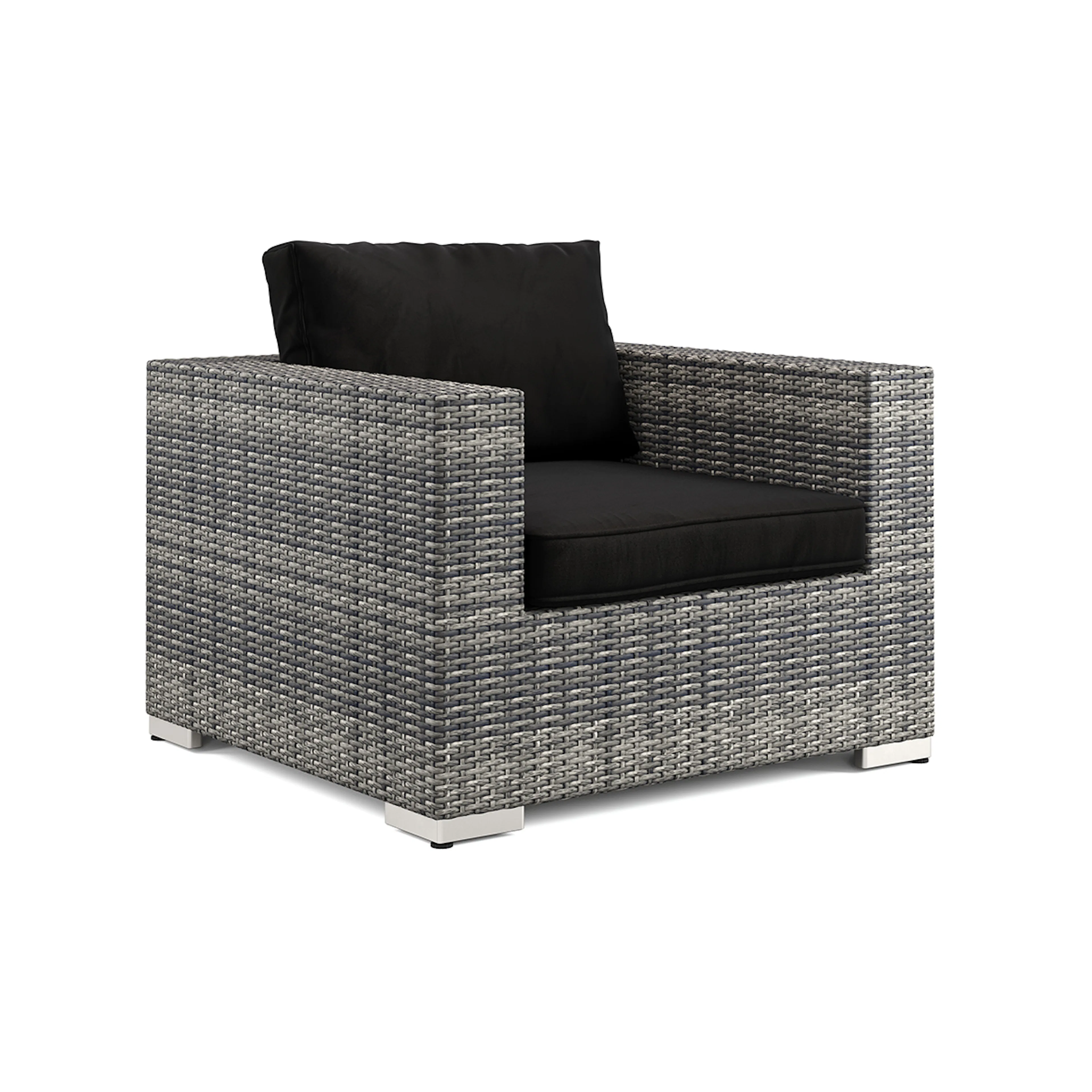 Trädgårdsfåtölj Comfort Garden Bahamas Loungefåtölj utomhus i konstrotting