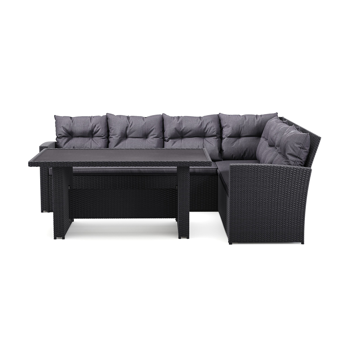 Loungegrupp Comfort Garden James Loungegrupp Utomhus – 5-sits Soffgrupp i Konstrotting