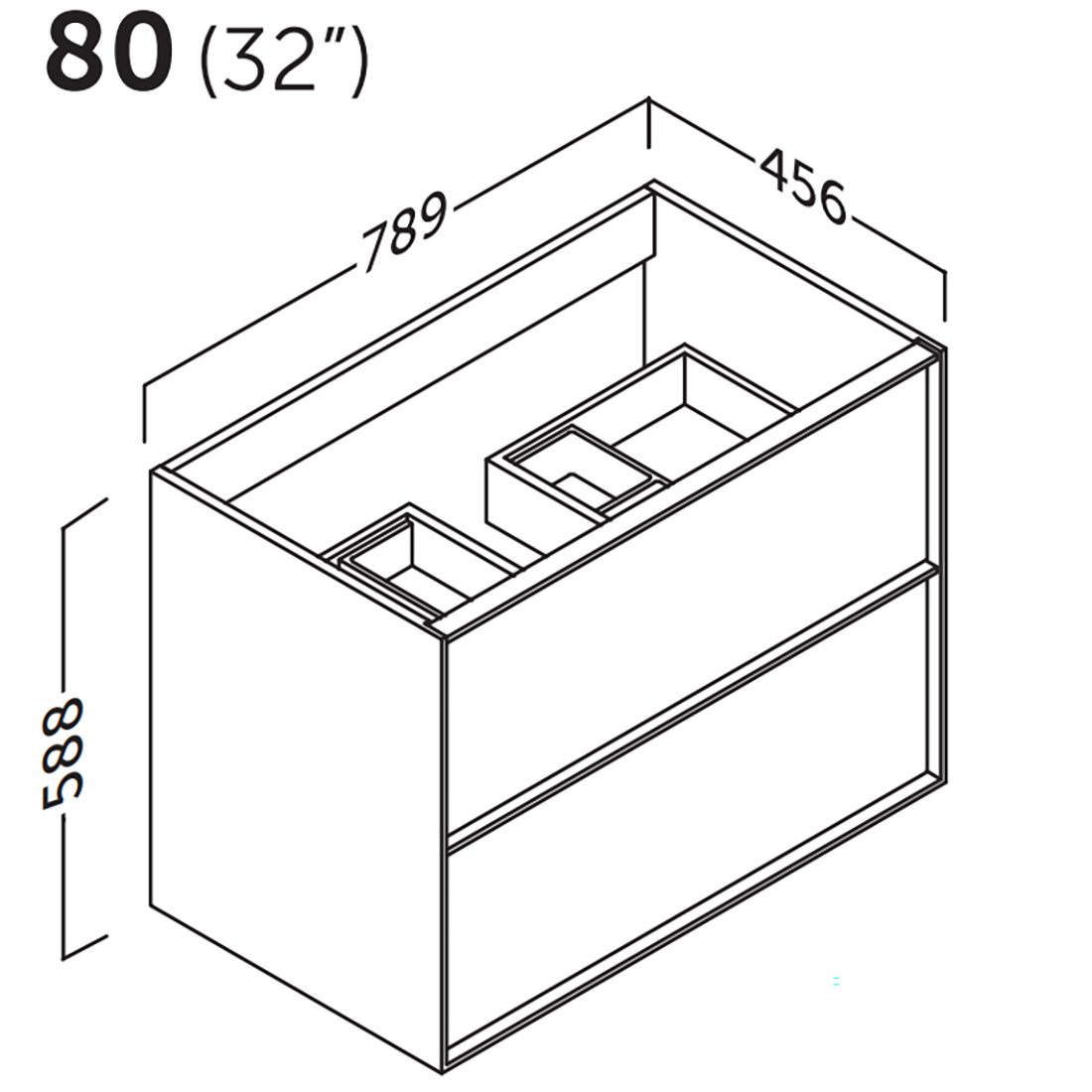 Tvättställsskåp Tenfors Nordlig