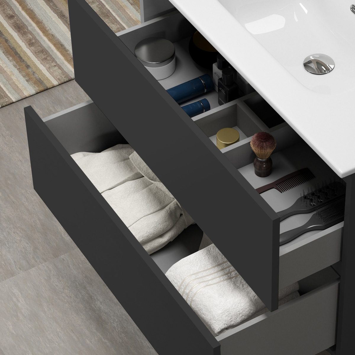 Tvättställsskåp Tenfors Viken med Tvättställ