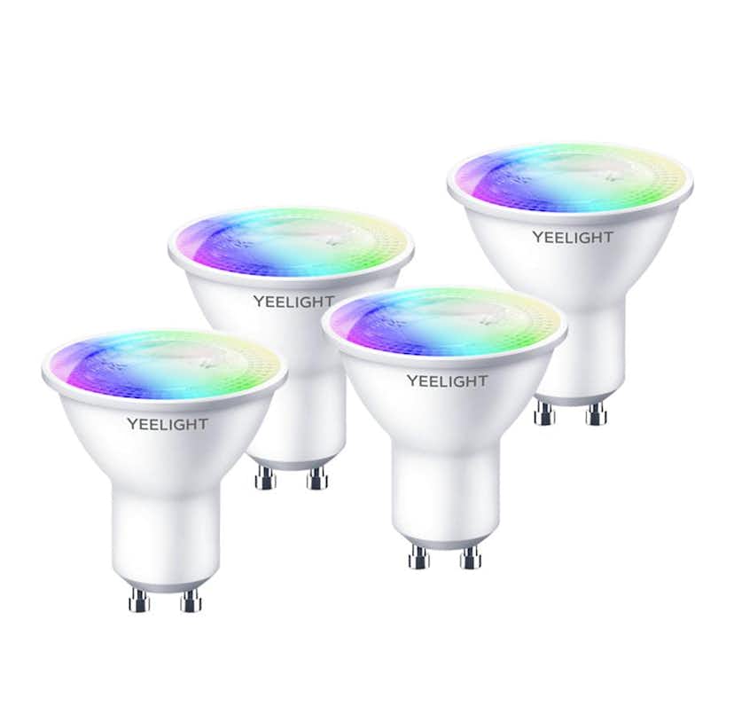 Smart Glödlampa Yeelight LED Smart Bulb GU10 Multicolor 4pcs /pack