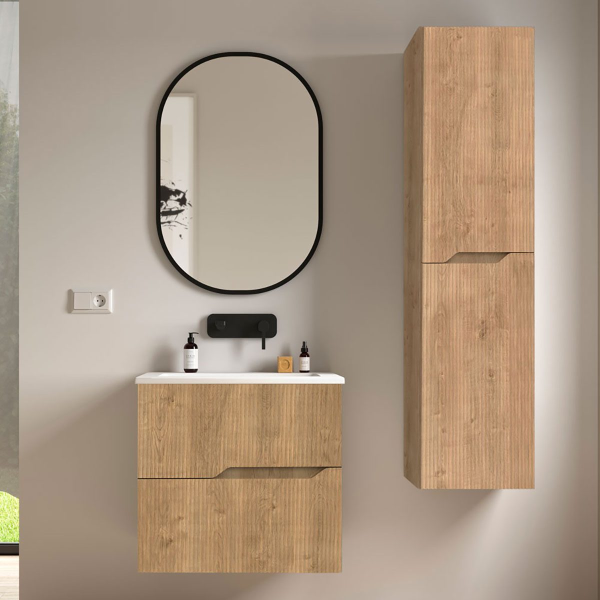 Högskåp Tenfors Bambu