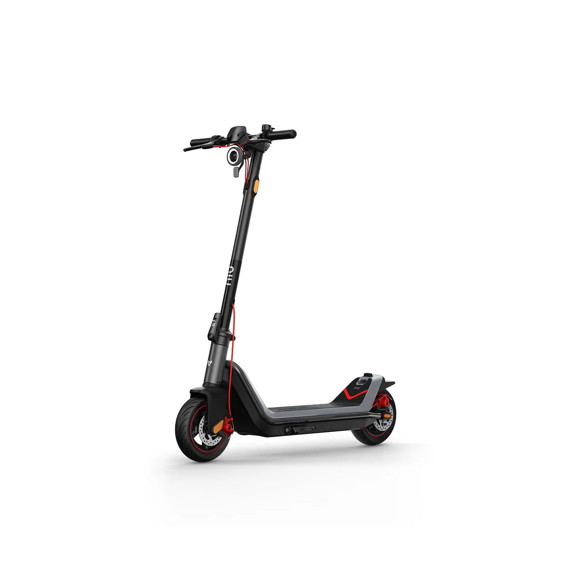 Elscooter NIU KQi3 MAX EU-BG Elsparkcykel i Svart med Trippel-Bromssystem 25 km/h