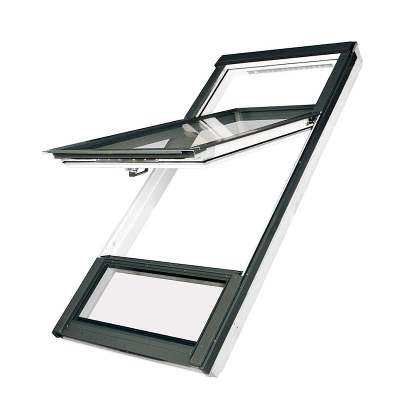 Takfönster Fakro Premium 2-Glas Duett FDY-V P2 BxH: 660x235 mm