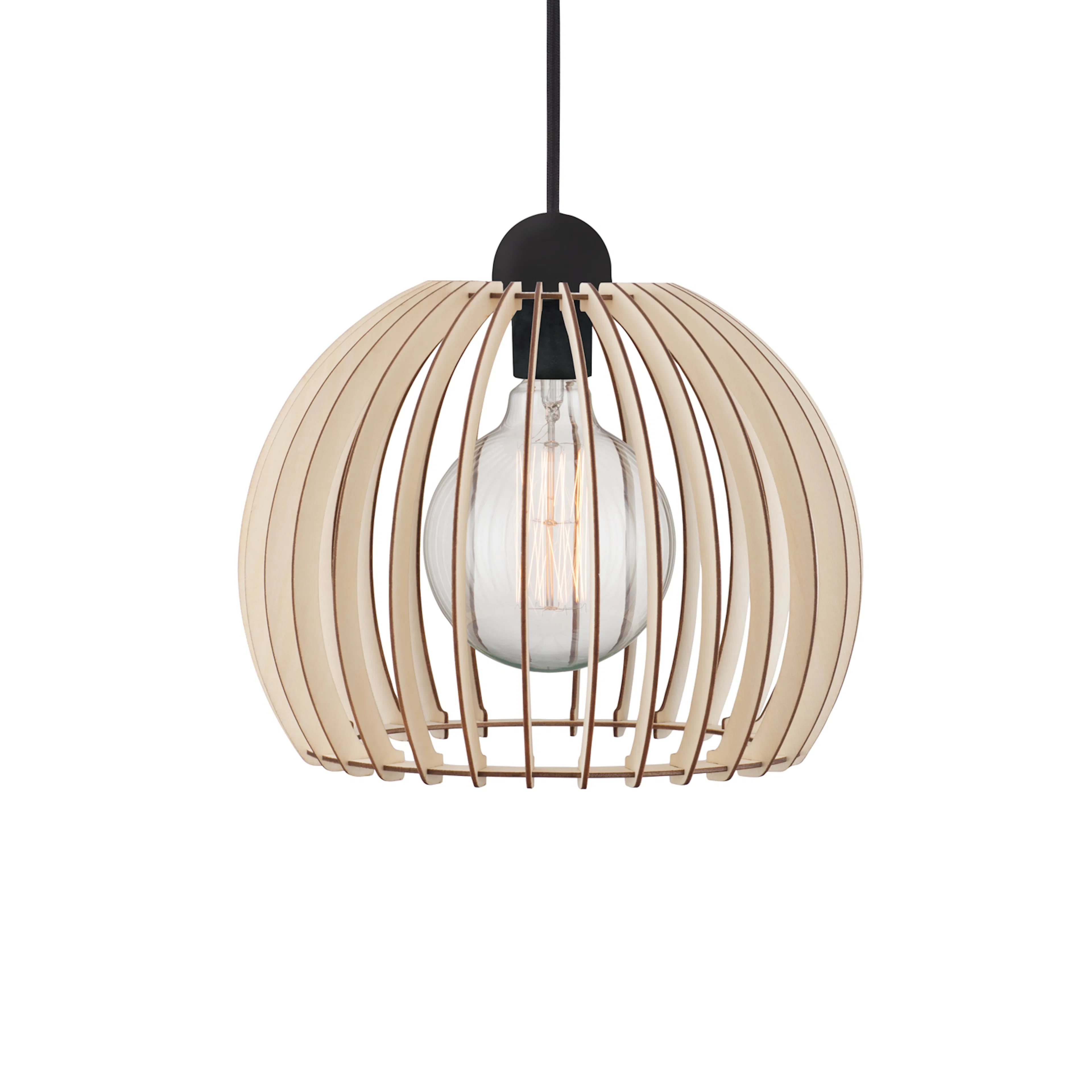 Taklampa Nordlux Chino E27 Trä