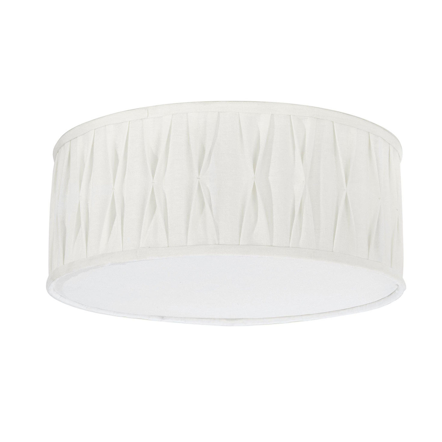Taklampa PR Home Plissé Stygn Offwhite
