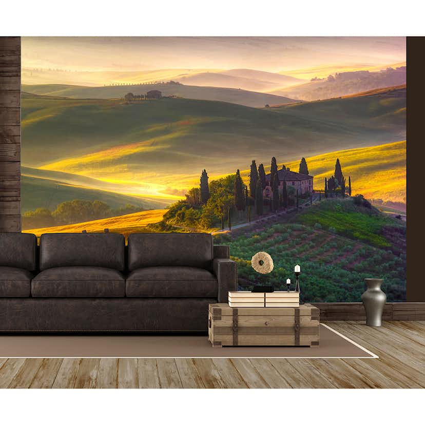 Высота фотообоев. Фреска Тоскана. Фотообои в высоту. Фотообои Тоскана в интерьере. Фотообои Wizard & Genius.