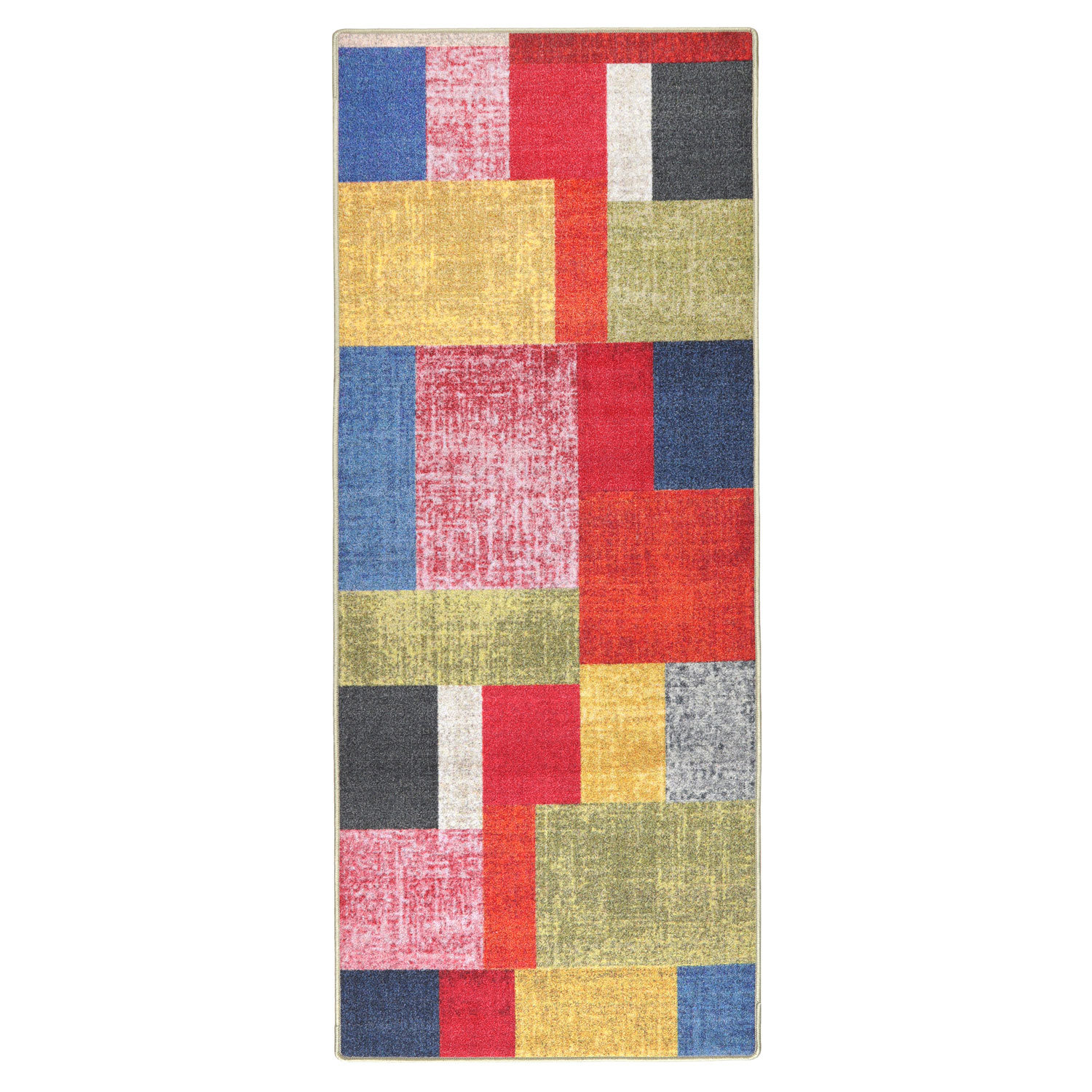 Flatvävd Matta InHouse Group Tasman Multi, 80x350 cm