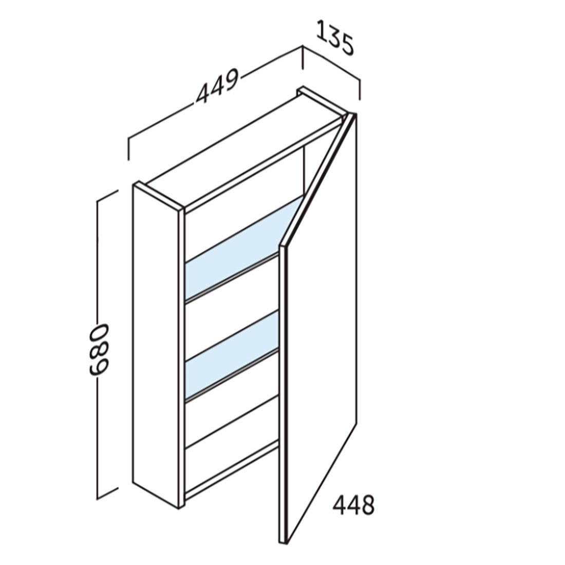 Spegelskåp Tenfors Ellen