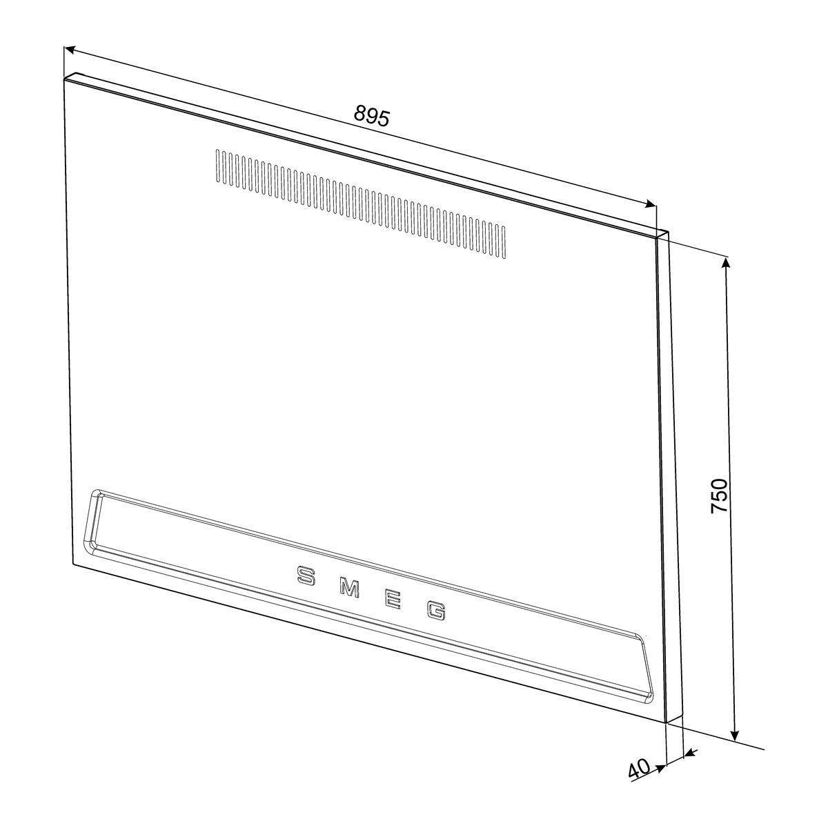 Stänkskydd Smeg KIT1TR9N